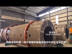 Roterende trommelgranulator