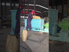 Horizontale mengmachine