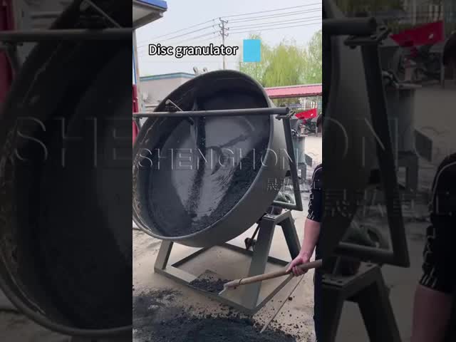 Granulatoren met een hoge capaciteit en een laag onderhoud met schijf voor eenvormige bolvormige meststofpellets