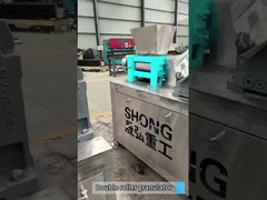 Dubbele rolgranulator