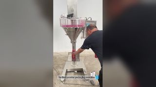 JY-F1 Automatische poederverpakkingsmachine met roestvrij staal 304, 400-3500 pakketten / uur, 300 g - 9 kg