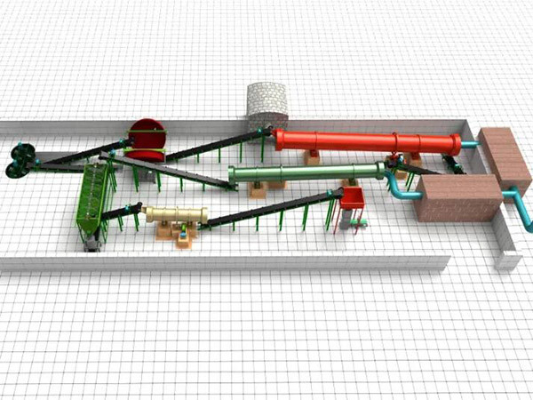 45 Productie-systeem voor organische meststoffen met gelijk vermogen voor 380V/415V spanning en top-output