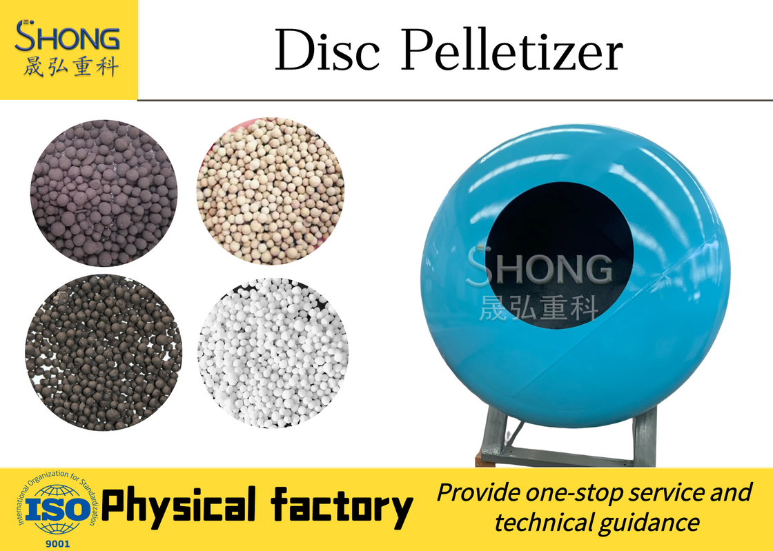 1.7 - 4.2m van de Schijfgranulator van de Diameter het Organische Meststof Anticorrosieve Type