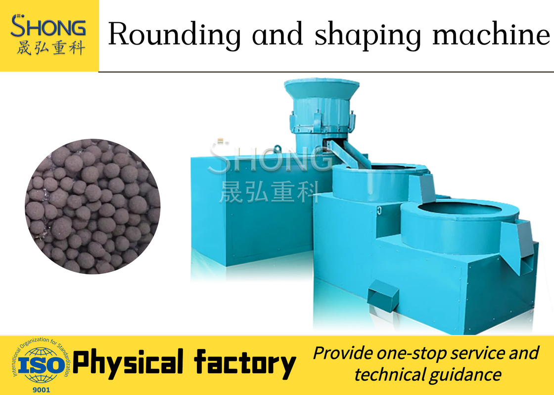 50 Ton Per Day Ball Shape-de Machine van de Meststoffengranulator voor Grote Capaciteit