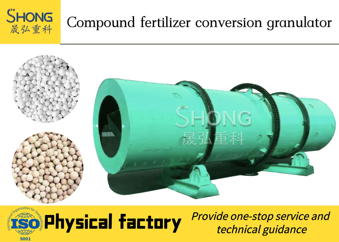 380V/50Hz samengestelde NPK-mestproductielijn 4-6 mm Bulk Density≥1.2g/Cm3