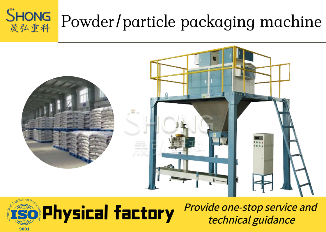De Meststoffen Verpakkende Machine van de korrelsproductielijn, Gray Color Fertilizer Bagger