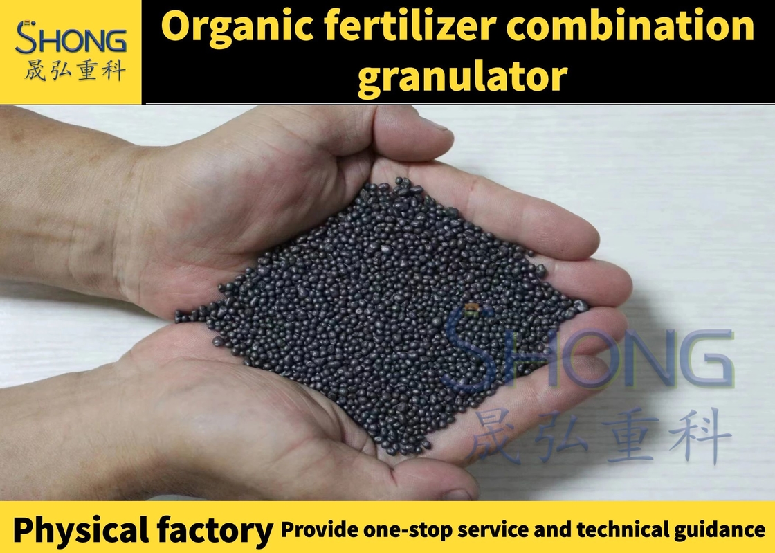 Biologische meststof Granulator Ultieme landbouwinvestering Carbon Steel Materiaal Biologische meststof Pellets