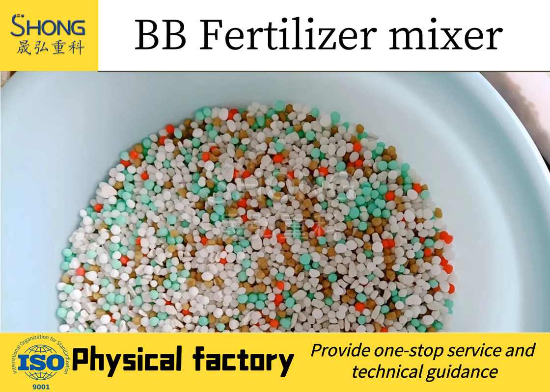15+4.5KW BB meststof productielijn Machine type Granulator aankomst