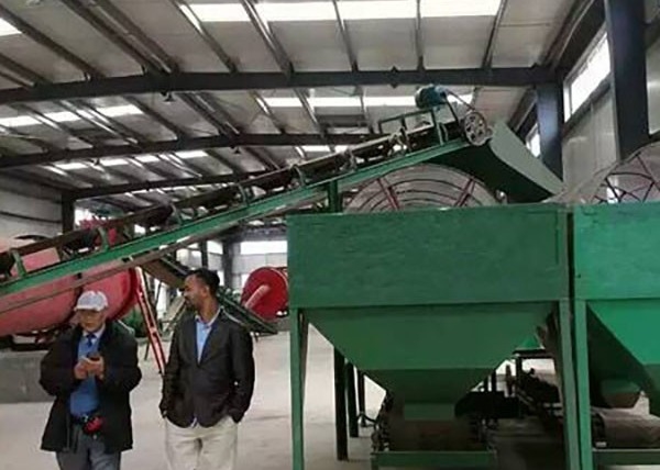 Productielijn voor organische meststoffen Pellet Productielijn voor duivenmest Productielijn voor organische meststoffen Productie van meststoffen