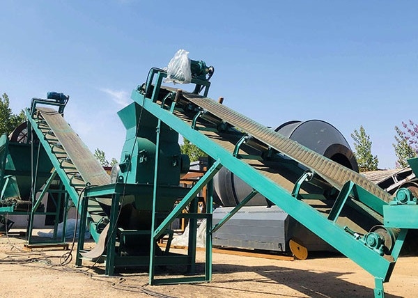 Productielijn voor organische meststoffen van koeienmest Full Auto 10t/H Productielijn voor organische meststoffen