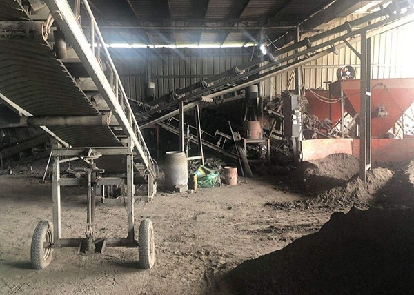 Productielijn voor biologische meststoffen voor veehouderij 380V Productielijn voor biologische meststoffen