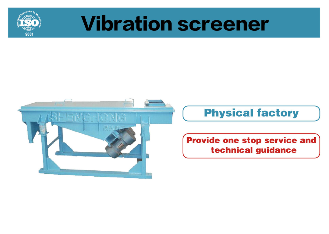 2-10 mm Pellet Size Carbon Steel Vibratory Screening Equipment 1,2*4m Voor materiaalvocht 2%-4%