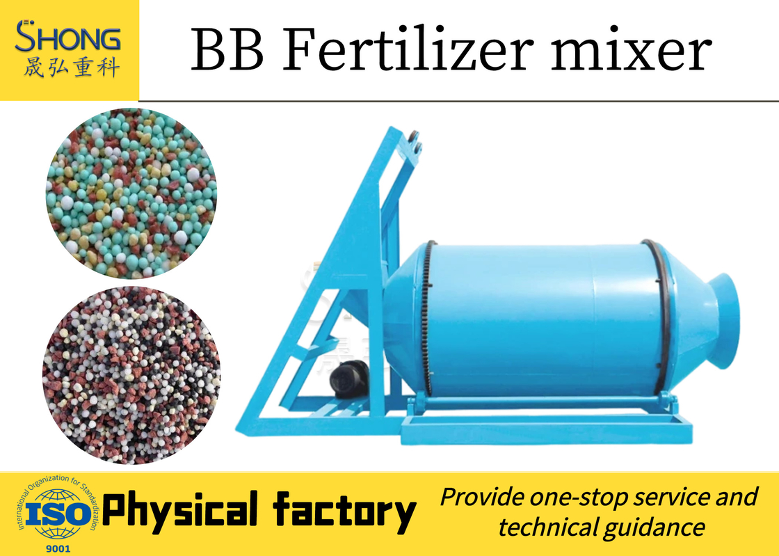 BB-mestvermengingsmachine-type granulator voor een betere distributie van voedingsstoffen