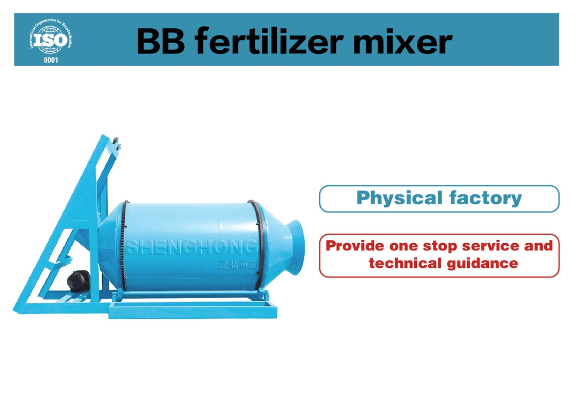 Meerdere materialen meststof partij mengbeton bodem mixer meststof productie BB meststof mixer