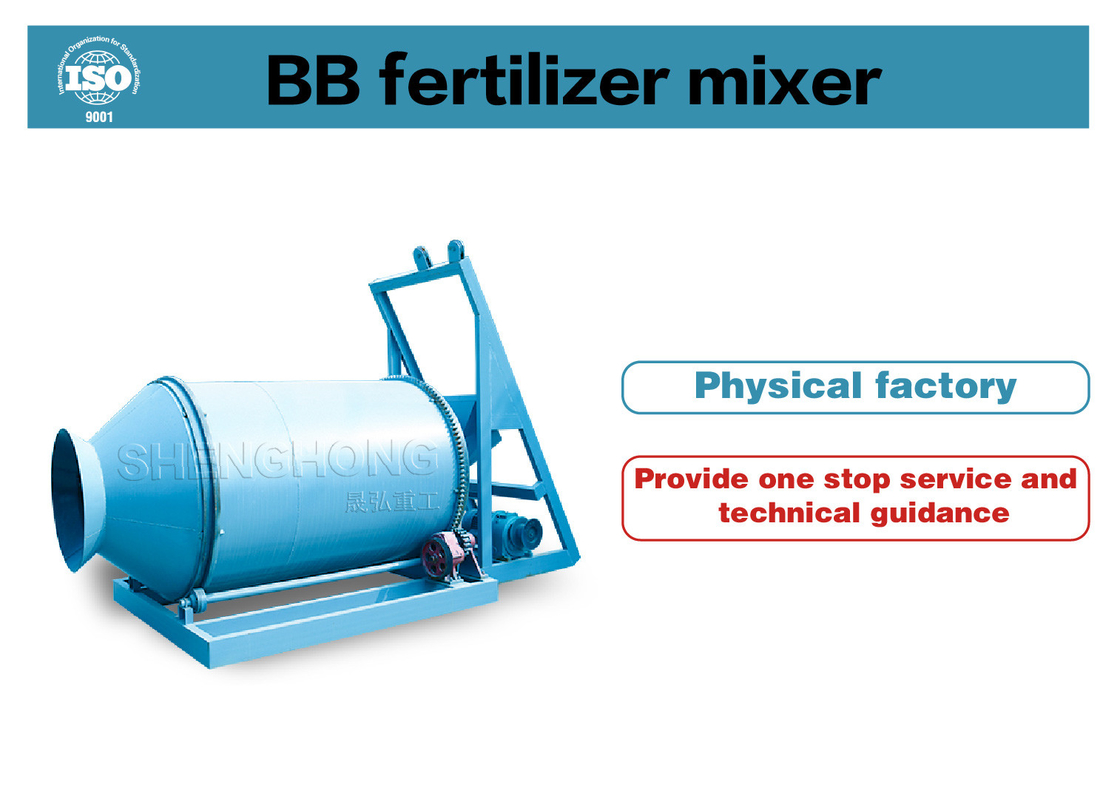 Meerdere materialen meststof partij mengbeton bodem mixer meststof productie BB meststof mixer