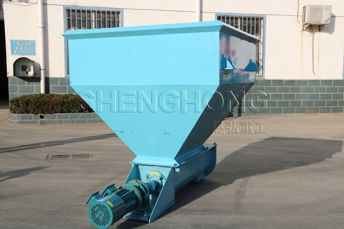 Biologische meststof productie lijn Feeder Automatisch voedt gelijkmatig Capaciteit 1-20t / h Kleur Blauw