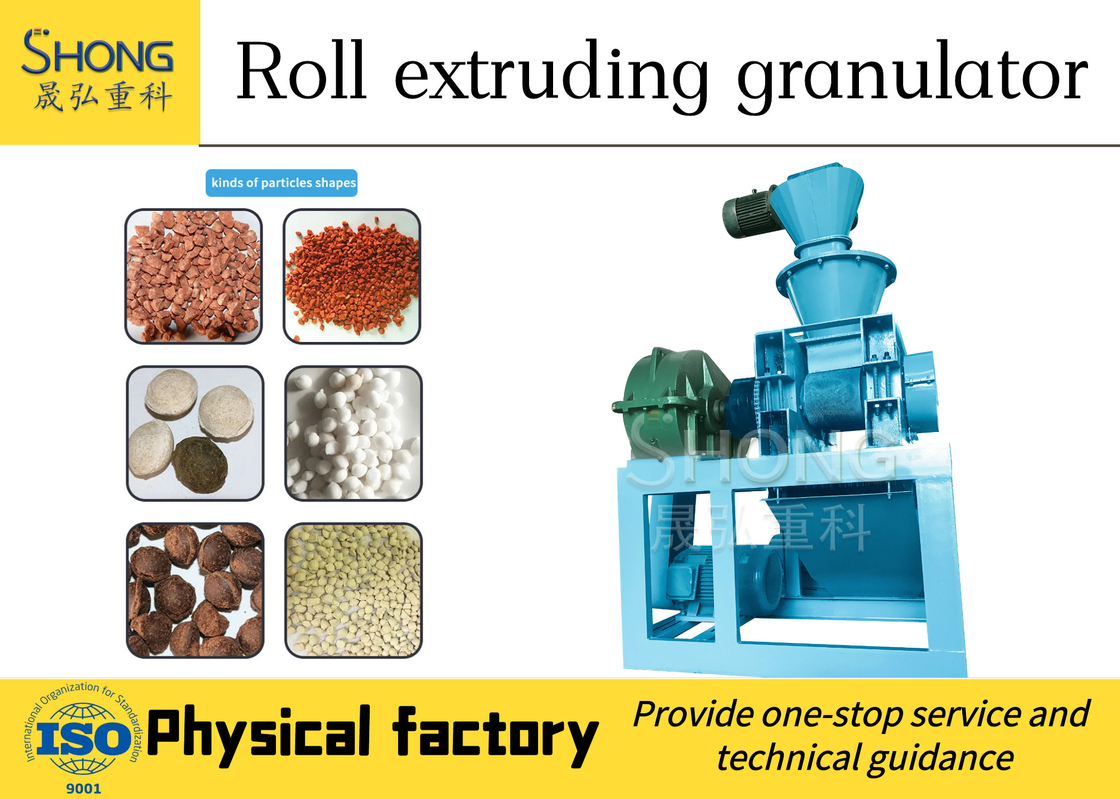 Productielijn voor kunstmest met extrusiegranulator zonder drogen Eenmalig extrusiemolderen