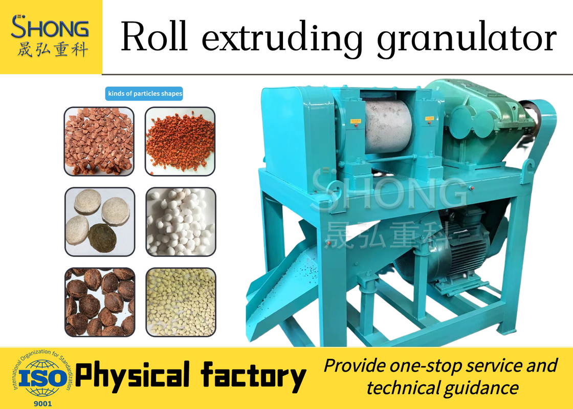 Productielijn voor kunstmest met extrusiegranulator zonder drogen Eenmalig extrusiemolderen