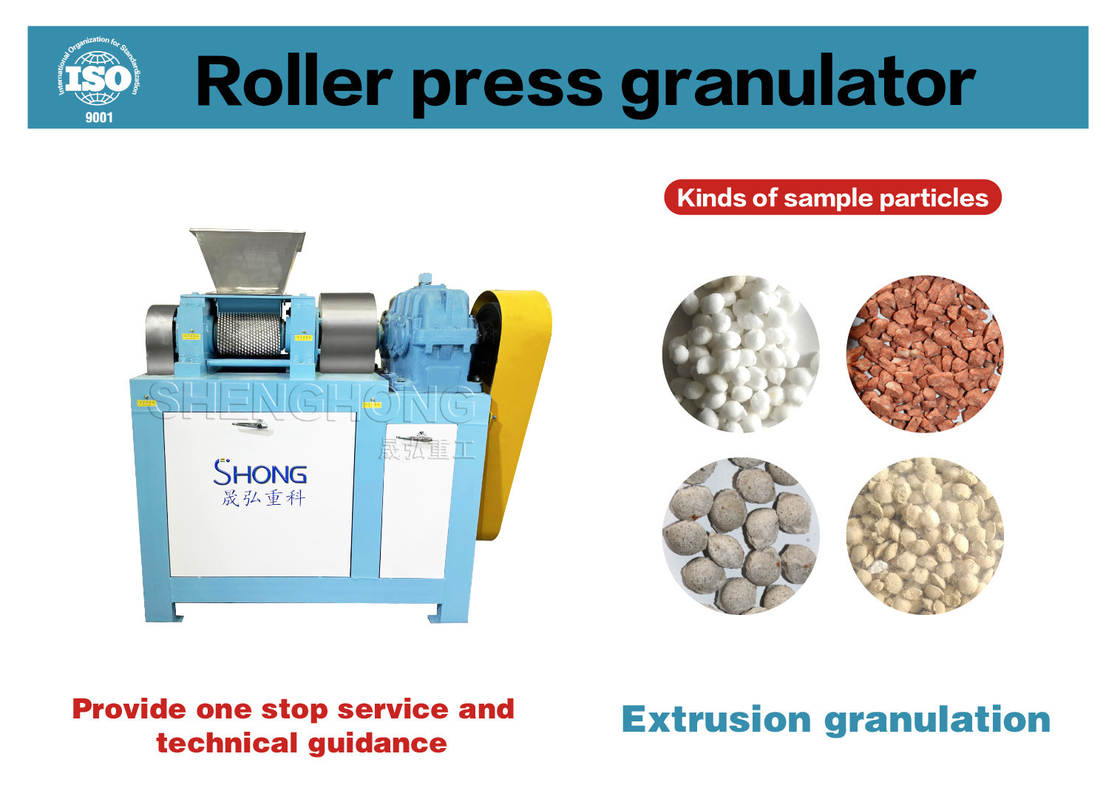 2%-5% vochtrolpers granulator voor Npk-compoundmestproductielijnapparatuur