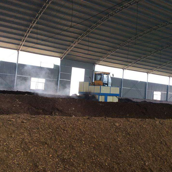 Plant voor de productie van organische meststoffen voor kippenmest 5t/h 75kw productielijn voor organische meststoffen