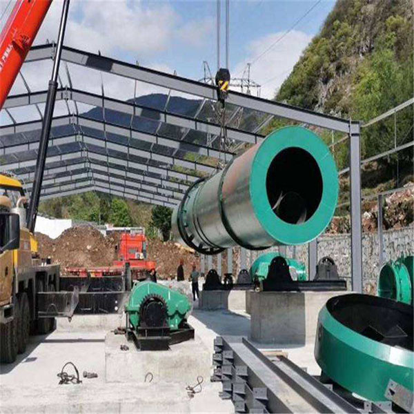 Plant voor de productie van organische meststoffen voor kippenmest 5t/h 75kw productielijn voor organische meststoffen