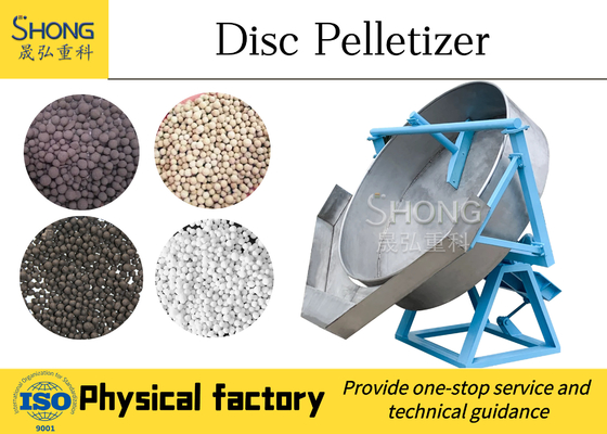 Pan Type Fertilizer Granulator Machine voor de Organische Meststof van de Kippenmest