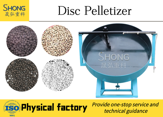 Het Chemische Poeder 6t/H van schijfpan fertilizer granulation equipment for