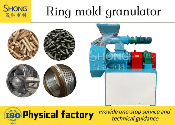 Biologische meststofgranulator met 78 r/min rotatiesnelheid voor 3-10 mm eindgranula Grootte en 12 maanden garantie