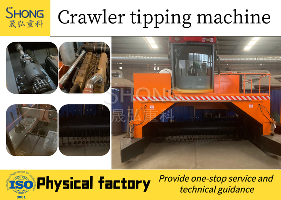 Industriële Crawler Turner met 850 mm ontladingsafstand en 220V/380V
