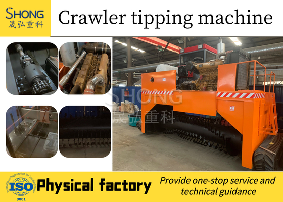 Fermentatieapparatuur Crawler Turner Dieselolie Type brandstof