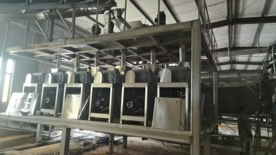 1 Periode NPK Productielijn voor meststoffen voor pellets strip 1-2 ton per uur Capaciteit