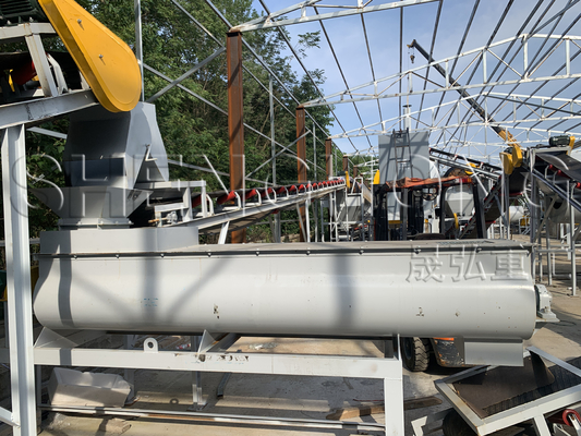 Granulatoren voor organische meststoffen met een hoge capaciteit 1-20 t/h
