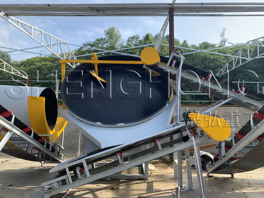 Productielijn voor organische meststoffen voor koeienmest 3000-5000 ton per jaar