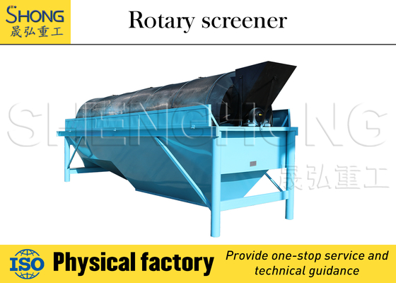 1.2x4m Vibratory Sand Screening Machine voor deeltjes van 2-8 mm