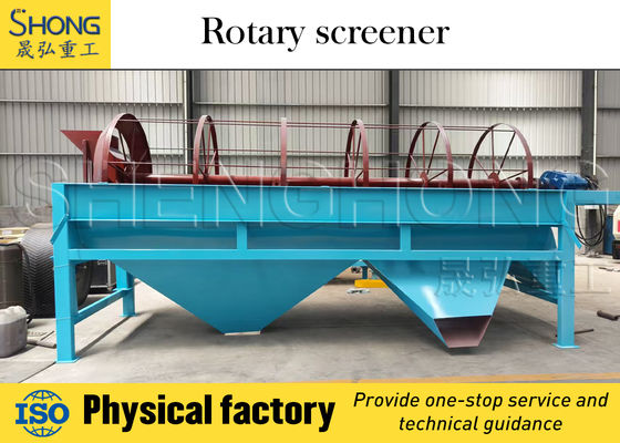 Vibratorische screeningapparatuur met een hoog rendement voor ononderbroken gebruik en weinig onderhoud met een capaciteit van 1 tot 10 ton per uur