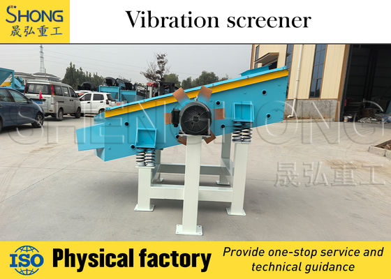 Vibratorische screeningapparatuur met een capaciteit van 1 tot 10 ton/uur en een garantie van 12 maanden voor een efficiënte classificatie van materiaal