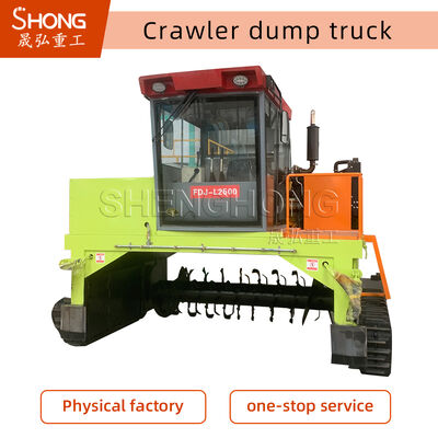 3100KG Fermentatie Compost Apparatuur met 3500*2650*2800mm Afmetingen en 54-80kw Hefmotor voor Efficiënte Compostering