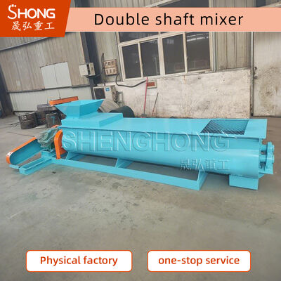 1-100 t/h vermogen roerende mengapparatuur met PLC-besturingssysteem