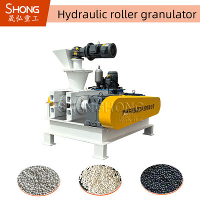 Hydraulische rolgranulator Dubbelrolcompound meststofgranulator met 2-3 ton per uur