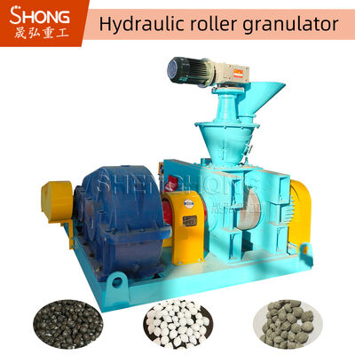 Hydraulische druk NPK samengestelde meststof granulator machine met 1,5 ton per uur capaciteit voor afgeplatte korrels