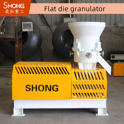 5-8 T/H Flat Die Pelletizer Vleesmest Granulaire meststofapparatuur voor de productie van organische meststoffen