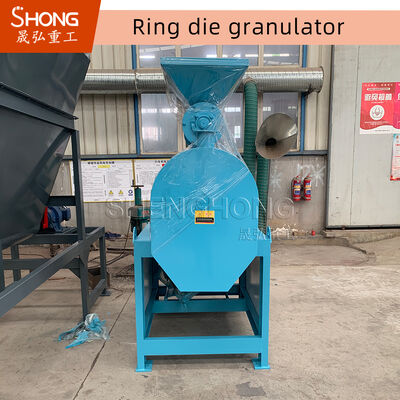 Productielijn voor organische meststoffen van koolstofstaal 8 ton/uur 75 kW