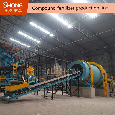 380V Roterende Trommelgranulator Machine voor NPK-Meststof 3-8mm