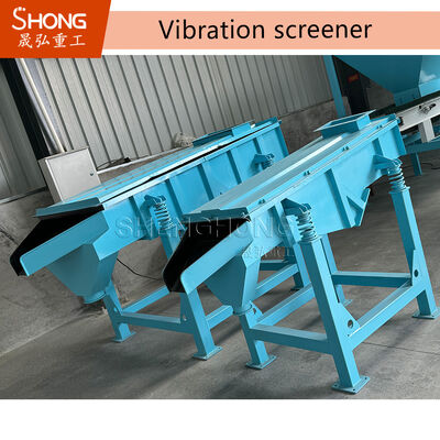 1-10 ton/uur Vibratorische screeningapparatuur van roestvrij staal voor meststoffen