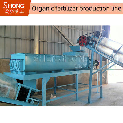 10TPH Productielijn voor organische meststoffen voor magazijnen