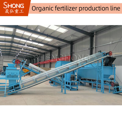 Stabiele en organische meststof productielijn met intelligent controlesysteem en milieubescherming