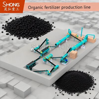 Full Auto Organic Fertilizer Granulator with Granulation Rate >98% and Processing Capacity 1-20 Tons/Hour