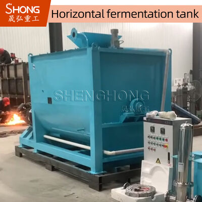 Volledig automatisch PLC-afstandsbediening Fermentatiecompostapparatuur voor de productie van organische meststoffen