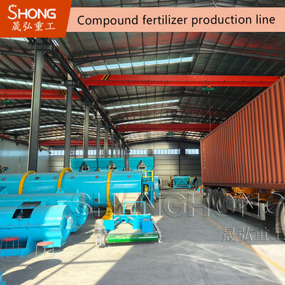12t/u Capaciteit Meststofgranulator voor NPK Samengestelde Meststofproductie met Sferische 1-3mm Deeltjes en Instelbare 20%-48% NPK Inhoud
