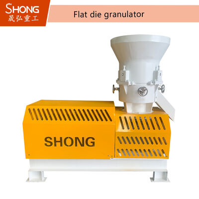 Cilindrische organische mestkorrelmachine met grote output voor granulatie met een hoog organisch gehalte